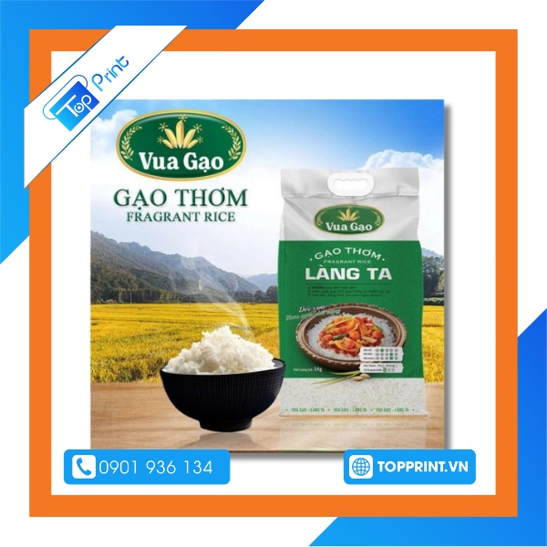 Mẫu tơ rơi khai trương cửa hàng gạo