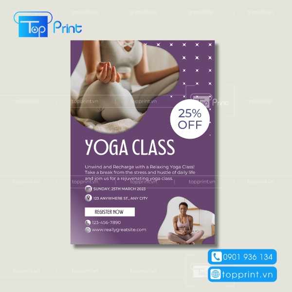 Tờ rơi yoga