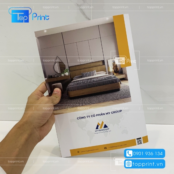 Mẫu catalog công ty nội thất đẹp