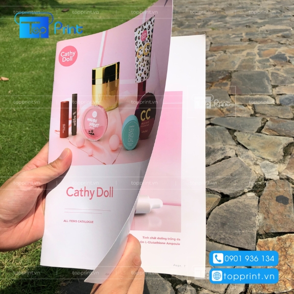 Catalog giới thiệu sản phẩm mỹ phẩm