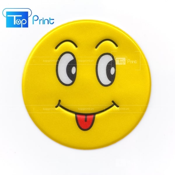 Mẫu sticker mặt cười dễ thương