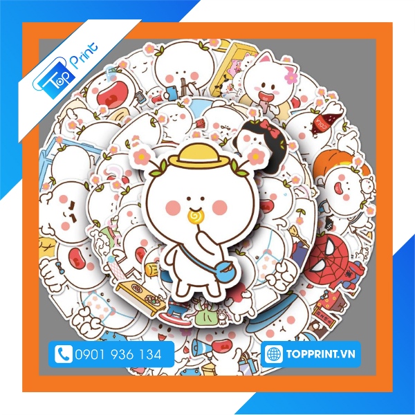 sticker cute la chona