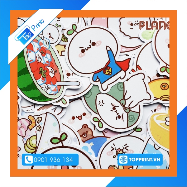 sticker cute la chona