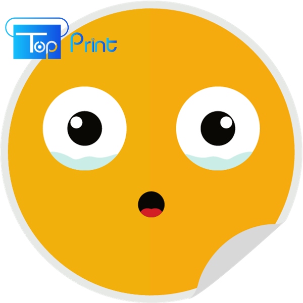 sticker mat buon tui than