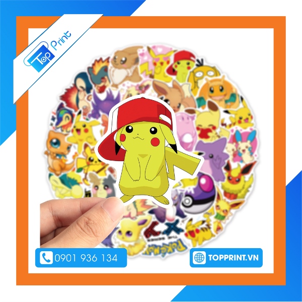 sticker pikachu cute