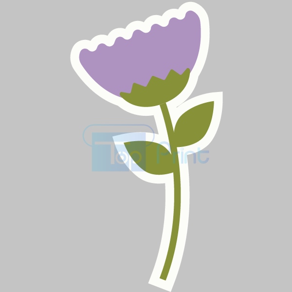 sticker hoa tulip