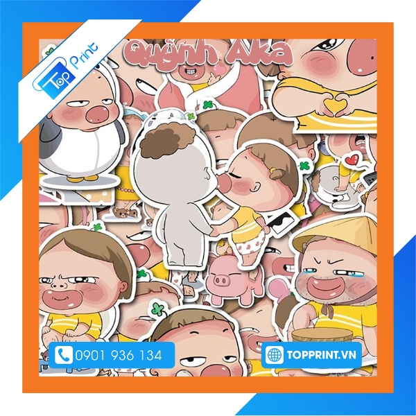 sticker zalo bua