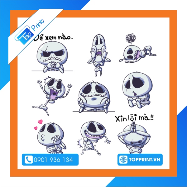Mau sticker zalo doc