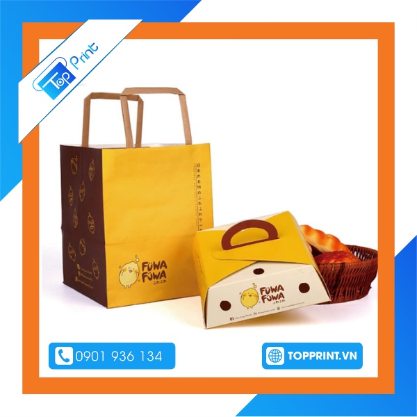 Hộp giấy đựng bánh kẹo dễ thương với gam màu tươi tắn, thuần khiết của lá cây hoa cỏ. 