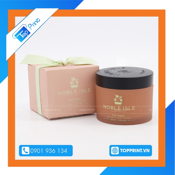 Mẫu hộp giấy đựng kem body đẹp