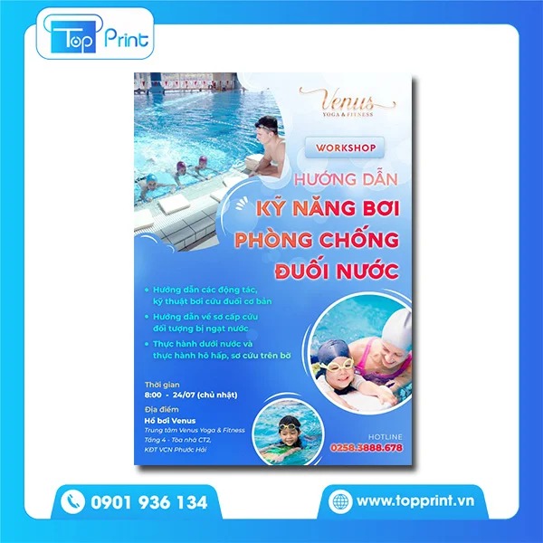 Tờ Rơi Dạy Bơi