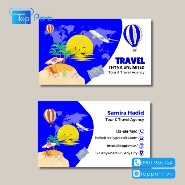 name card nganh du lich