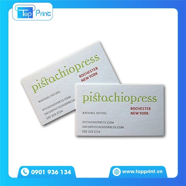 In Name Card Giấy Mỹ Thuật Cao Cấp Chuyên Nghiệp