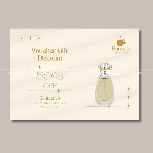 mẫu card visit chương tr&igrave;nh giảm gi&aacute;