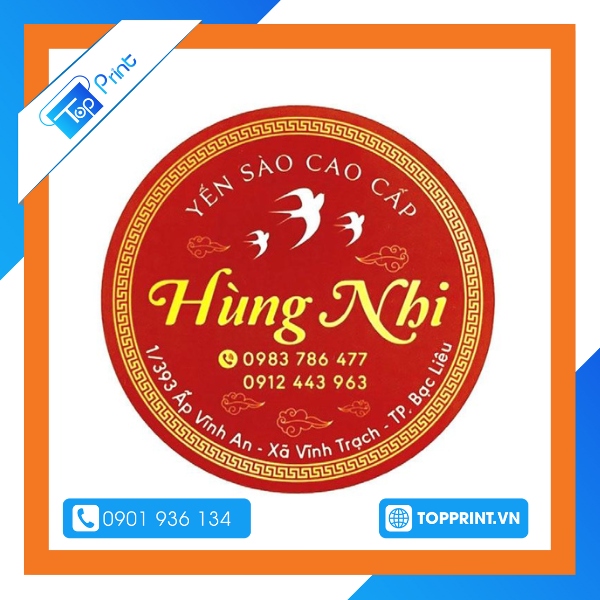 tem yến sào đẹp
