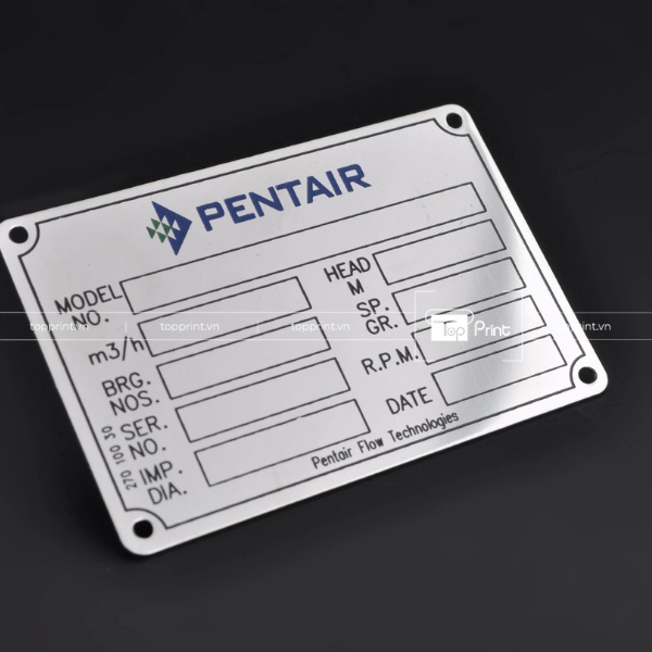 Tem nhãn kim loại mẫu 1