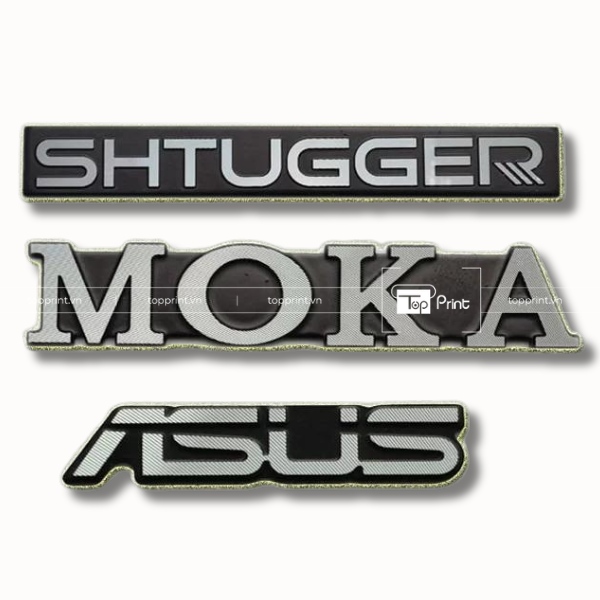 Tem nhãn nhôm logo thương hiệu