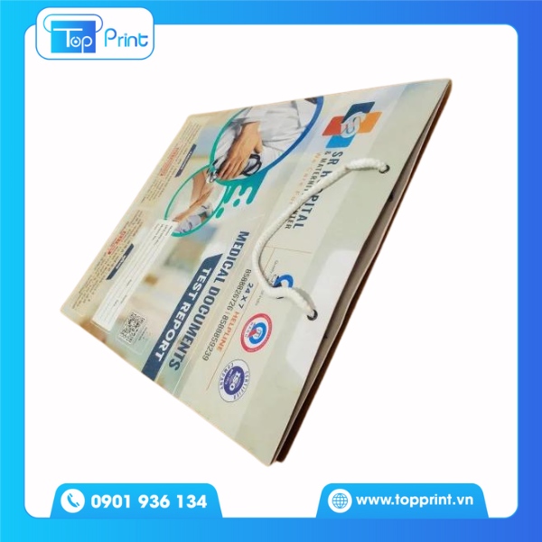 Túi giấy đựng hồ sơ thương thiệu