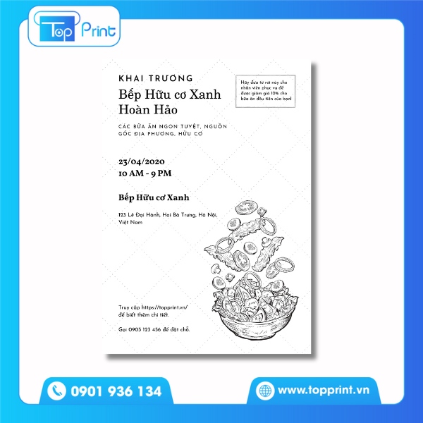 Tờ Rơi Dán Tường 