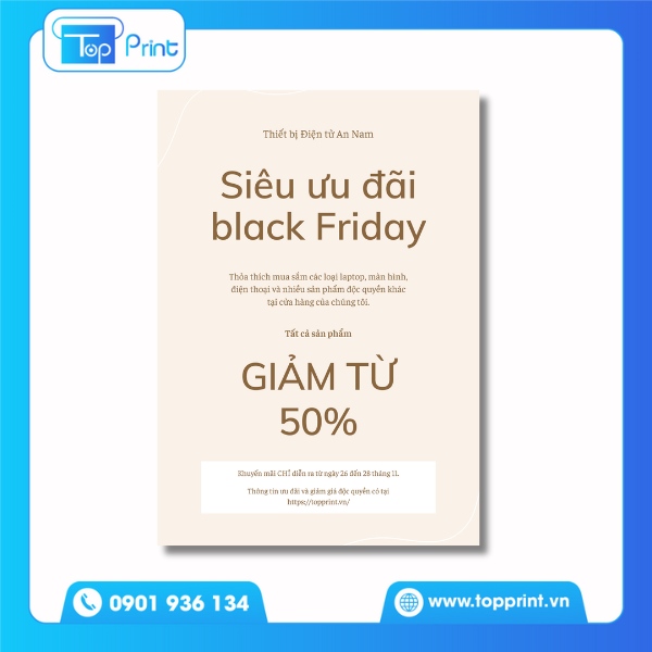 Tờ rơi dán tường trong nhà