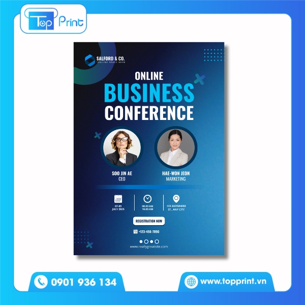 tờ rơi giới thiệu công ty chuyên nghiệp
