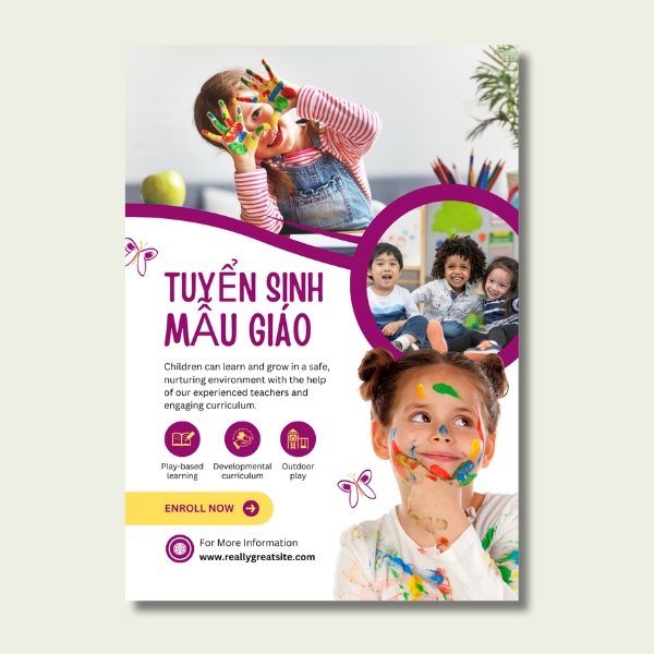 Hình ảnh tờ rơi chân thật