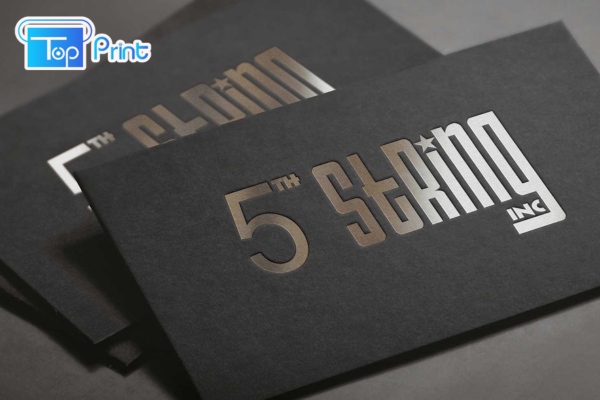 In name card cao cấp bằng giấy Bristol