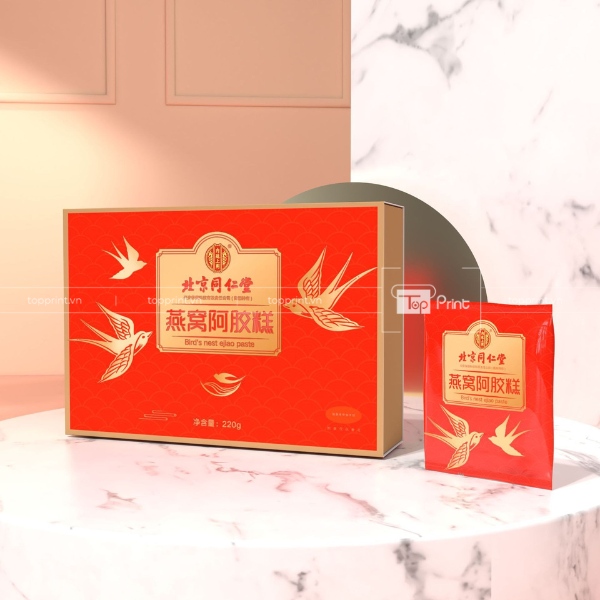 Mẫu Hộp đựng yến sào đẹp nổi bật