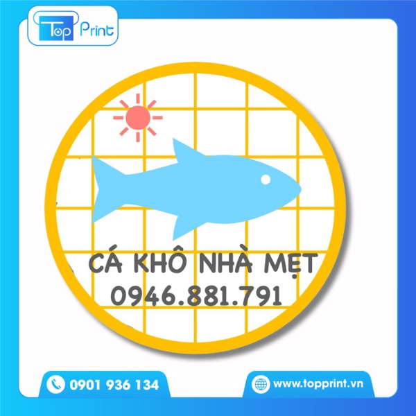 Nhãn hiệu cá khô Nhà Mẹt