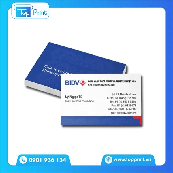 Mẫu card visit giám đốc đẹp
