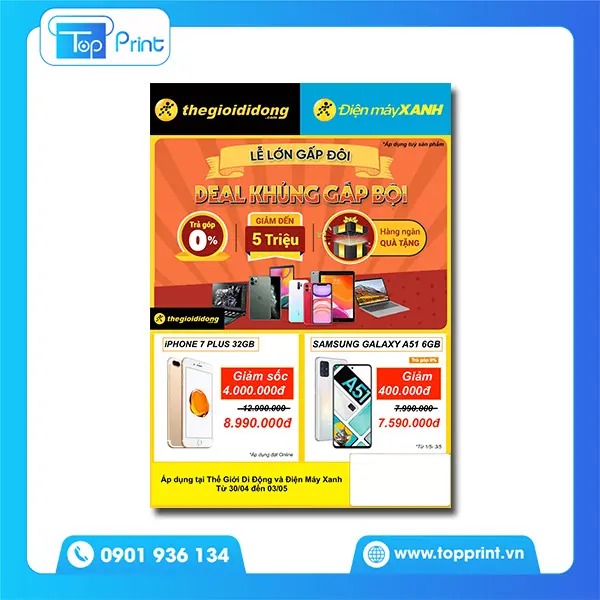 Tờ Rơi Giới Thiệu Sản Phẩm 