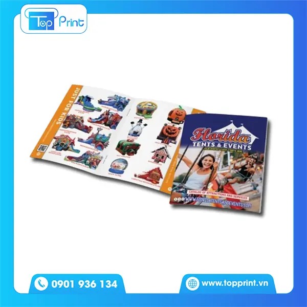 In ấn catalogue mini số lượng ít tại TPHCM & Hà Nội