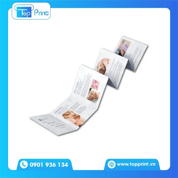 Mẫu catalogue mini dịch vụ massage