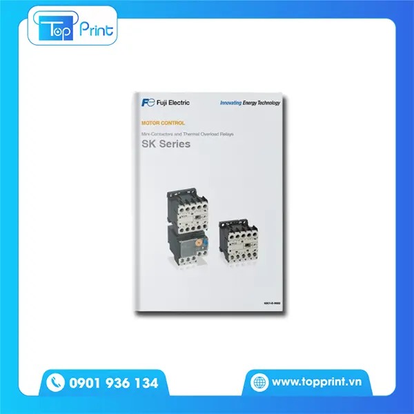 Mẫu catalogue mini thiết bị điện tử