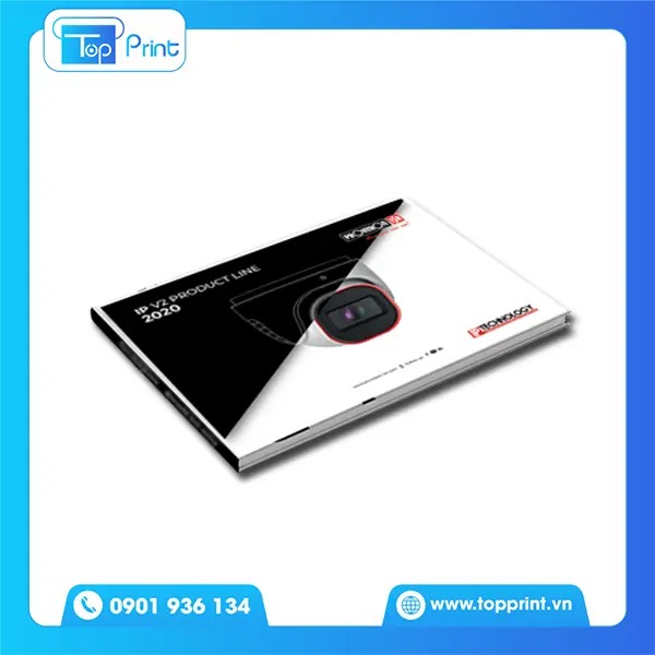 Mẫu catalogue mini máy ảnh kỹ thuật số