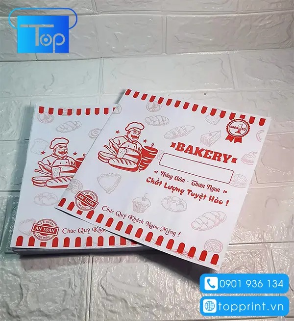 Mẫu túi giấy đựng bánh tráng nướng chắc chắn