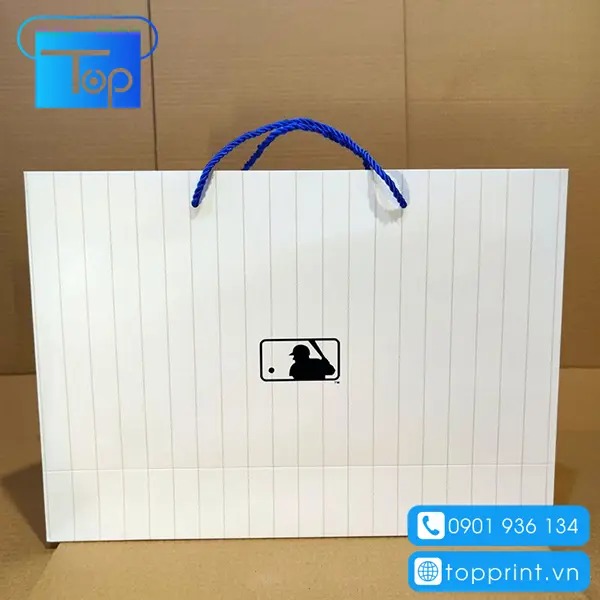 In túi giấy MLB giá rẻ theo yêu cầu tại TPHCM & Hà Nội