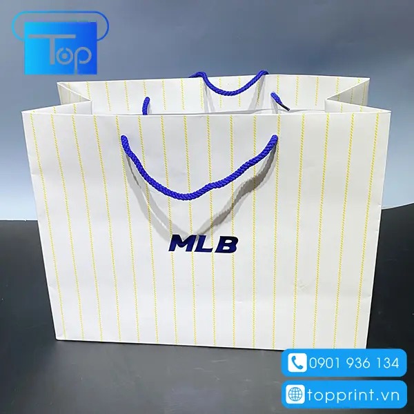 Địa chỉ thiết kế và in ấn túi giấy MLB giá rẻ tại TPHCM & Hà Nội
