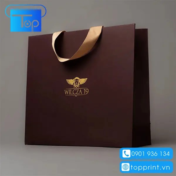 Mẫu túi giấy cao cấp đựng mỹ phẩm