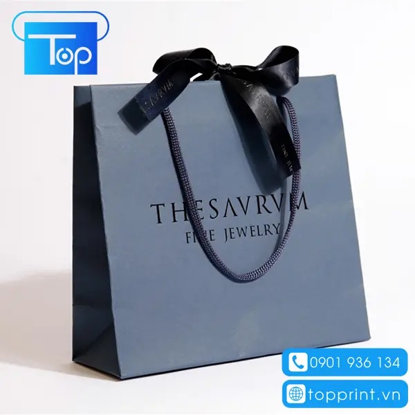 Mẫu túi giấy cao cấp đựng trang sức