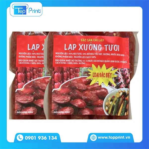 Mẫu tem lạp xưởng giá rẻ chất lượng