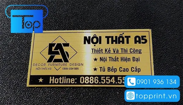 Mẫu tem nội thất cao cấp