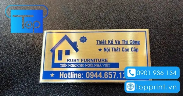 In ấn tem nhãn nội thất giá rẻ tại HCM & Hà Nội