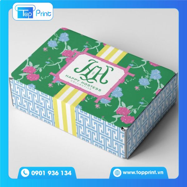 Mẫu hộp giấy cao cấp nắp nam châm
