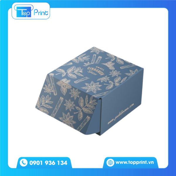Hộp giấy hoa văn đẹp