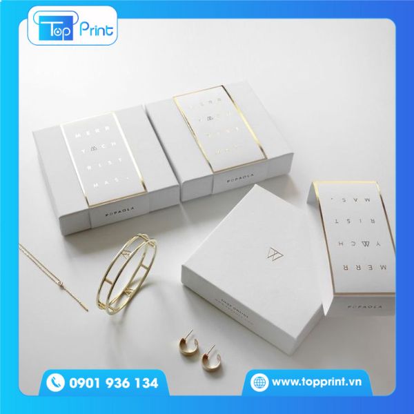 Hộp giấy đựng mỹ phẩm, trang sức