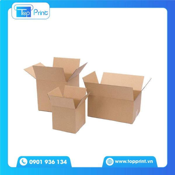 Hộp giấy gói hàng nhiều kích thước