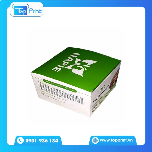 Hộp giấy ivory thiết kế