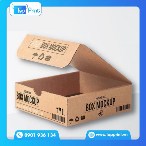 Hộp giấy nắp cài giá rẻ