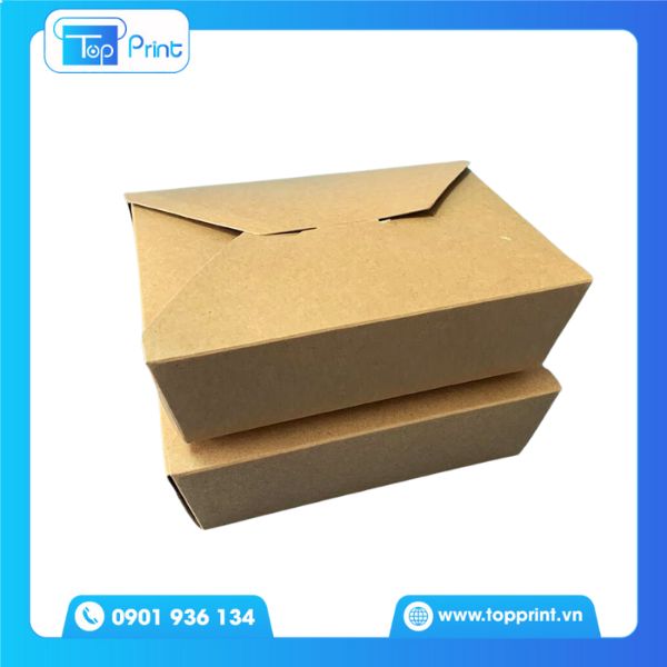 Hộp giấy nắp cài chất liệu carton